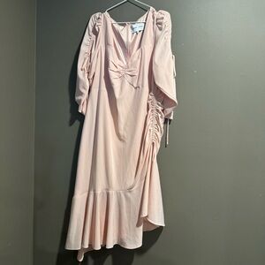 Rodarte Universal Standard Asymmetrical Ruched Dress Size Medium